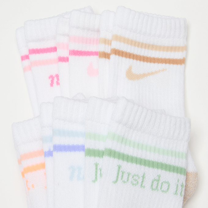 Nike   6 PACK - NHN Super Soft Marl Micro blanco 96879 2
