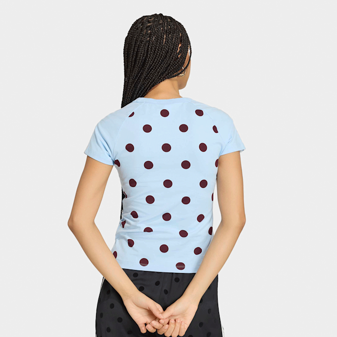 adidas Originals Slim Fit Cali Tee bleu 97184 2