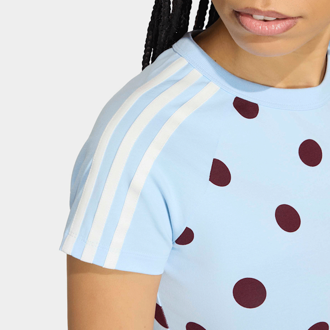 adidas Originals Slim Fit Cali Tee bleu 97184 4
