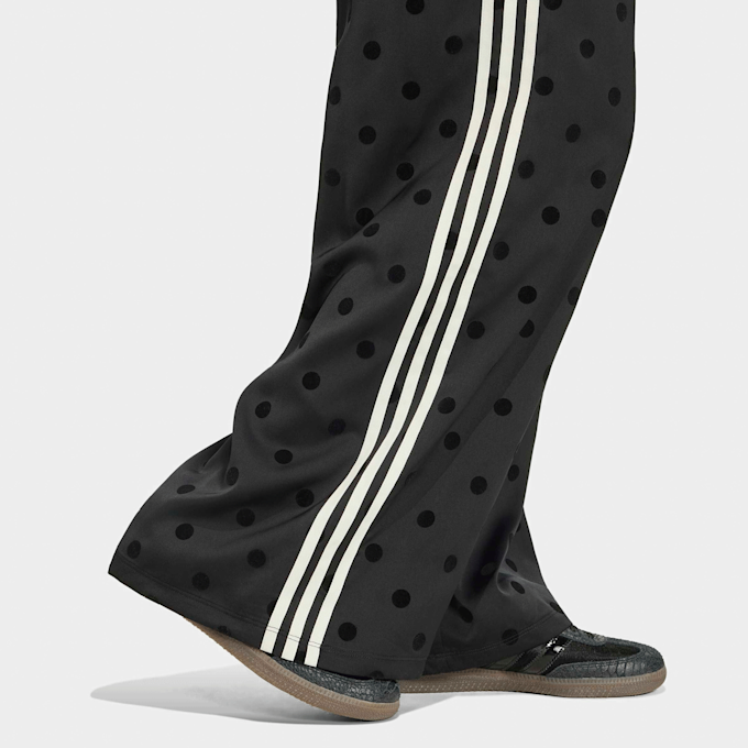 adidas Originals Satin Polka Dots Wide Leg Pants nero 97188 4