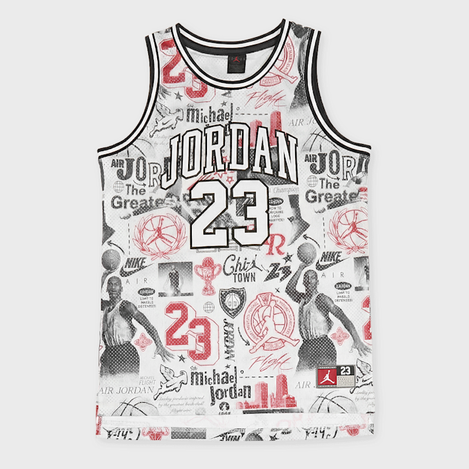 Jordan 23 All Over Print Jersey bianco 97440 1
