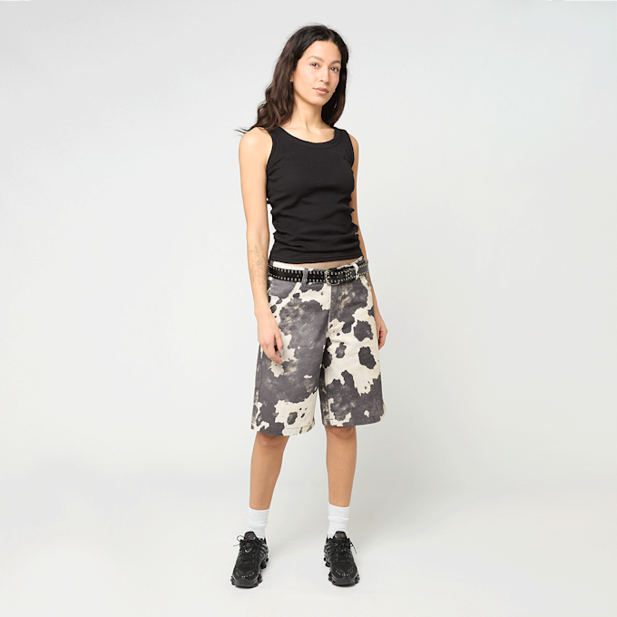 Decibel Cow Print Jorts multicolor 97447 5