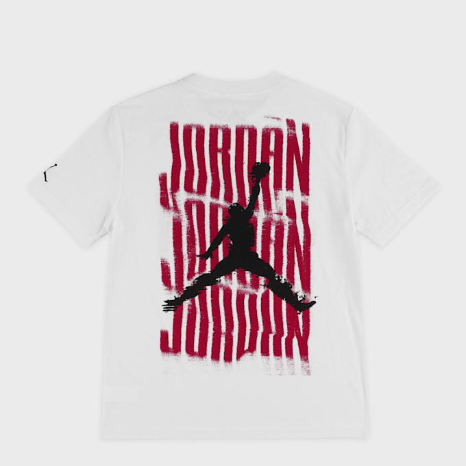 Jordan Distressed Short Sleeve Tee biały 97510 1