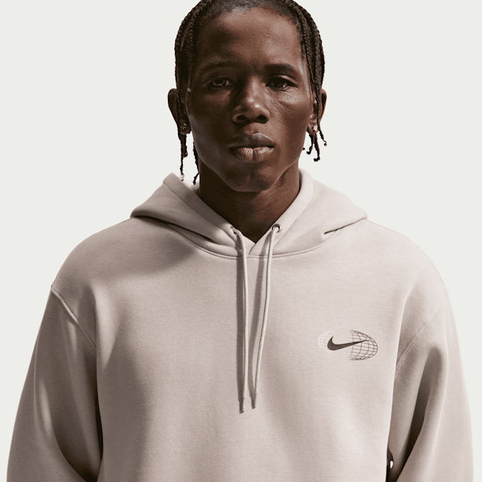 Nike   Sportswear Athletic Club Hoodie beige 97577 3