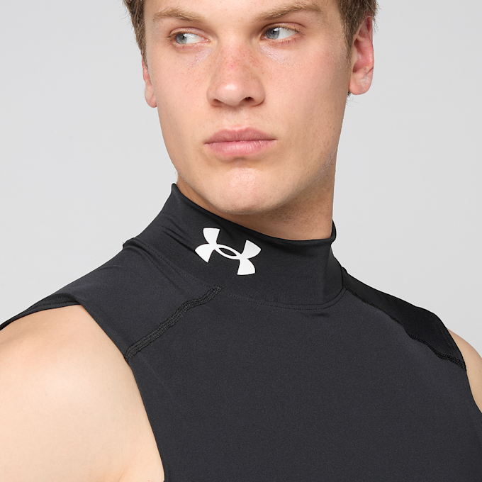 Under Armour HeatGear® Compression Mock Sleeveless czarny 97710 3