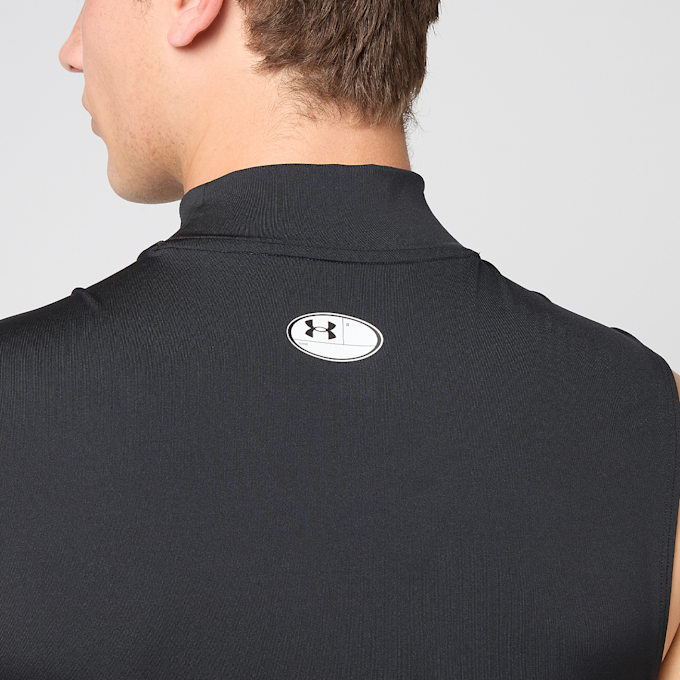 Under Armour HeatGear® Compression Mock Sleeveless nero 97710 4