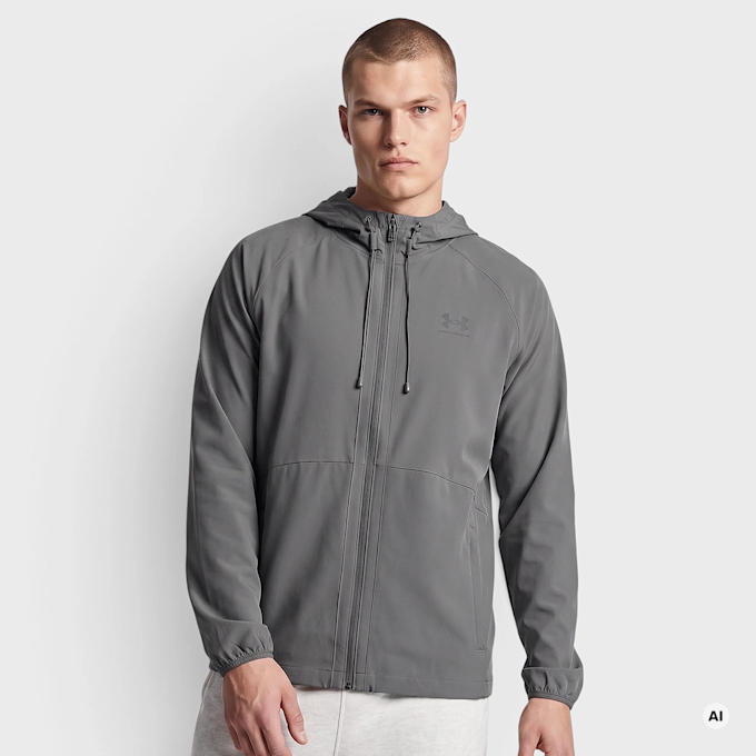 Under Armour Vibe Woven Jacket gris 97711 1