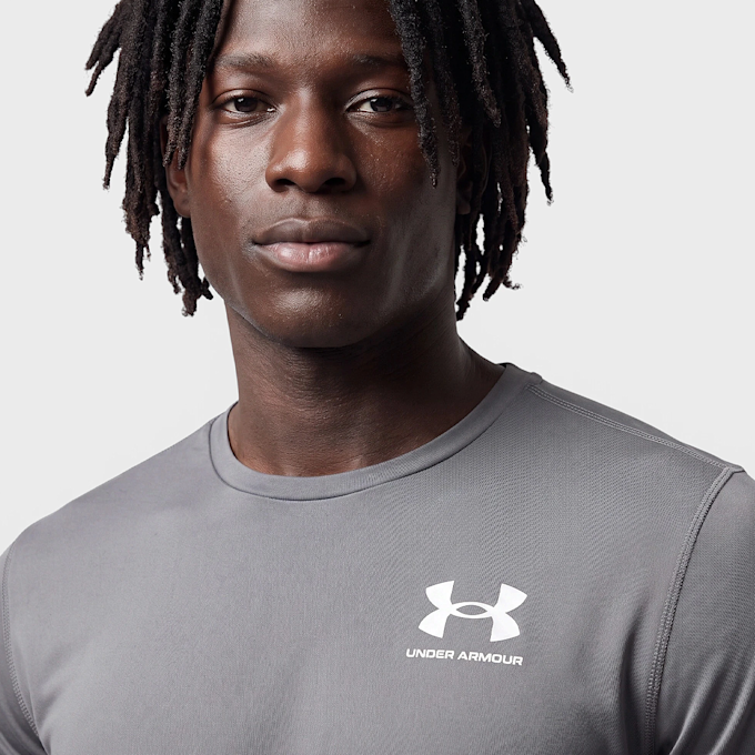 Under Armour Heatgear Fitted Shortsleeve siva 97713 3