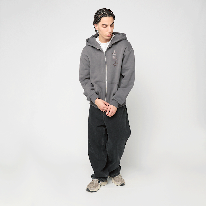 Mister Tee I Am Destiny Fluffy Zip Hoody grijs 97793 5