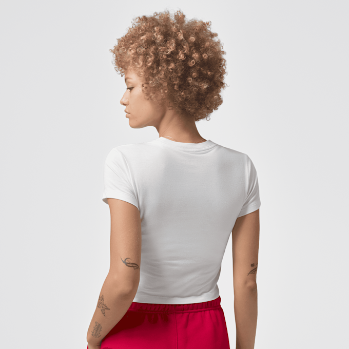 Jordan T-shirt Trefoil Essentials bianco 97955 2