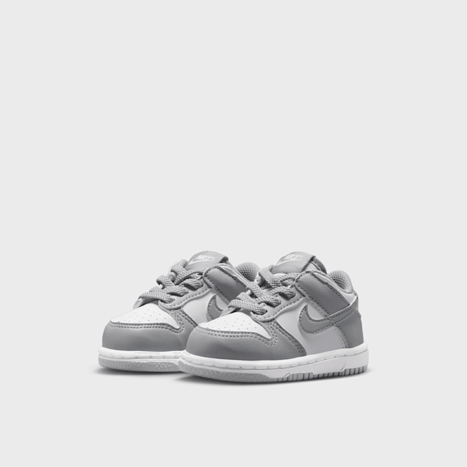 Nike   Dunk Low Crianças Pequenas cinzento 97893 3