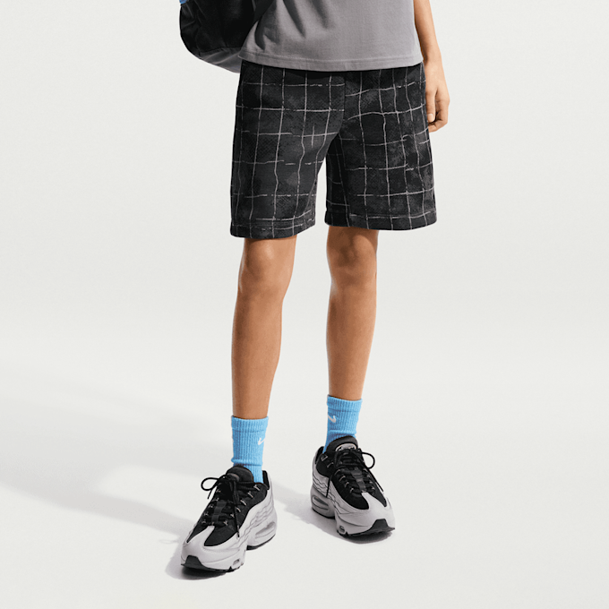 Nike   Sportswear Tech Fleece All Over Print Short cinzento 97999 1