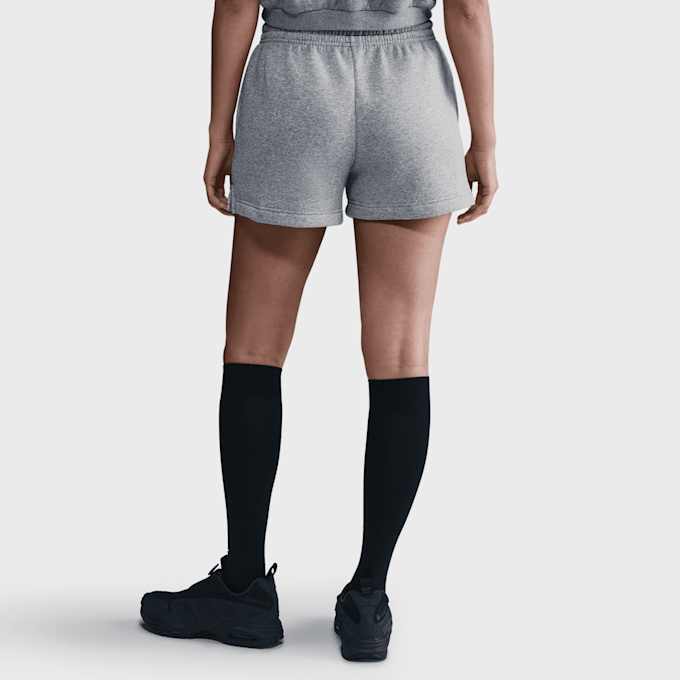 Nike   Sportswear Phoenix Fleece Mid-Rise 4" Shorts grijs 97965 2