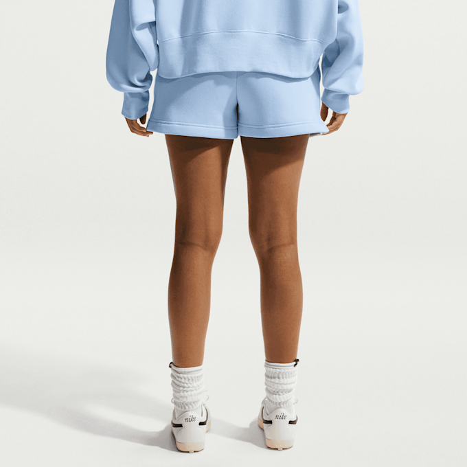 Nike   Sportswear Phoenix Fleece Mid-Rise 4" Shorts azul 97964 2