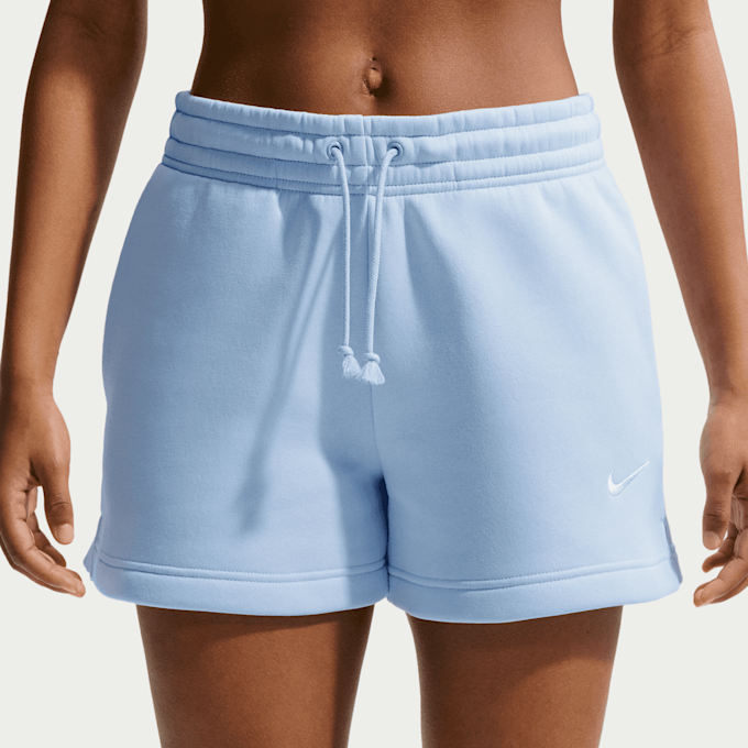 Nike   Sportswear Phoenix Fleece Mid-Rise 4" Shorts plava 97964 3