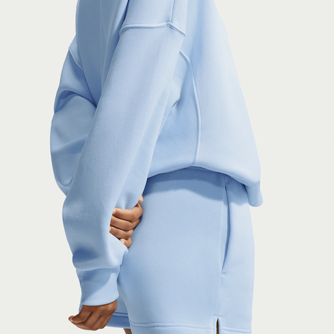 Nike   Sportswear Phoenix Fleece Mid-Rise 4" Shorts azul 97964 4