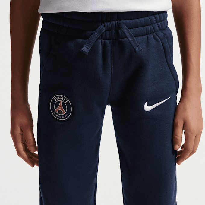 Nike   PSG Club Fleece Soccer Joggers niebieski 98001 3