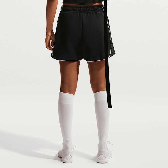 Nike   Sportswear Loose Mid-Rise 3" Fleece Shorts schwarz 97981 2