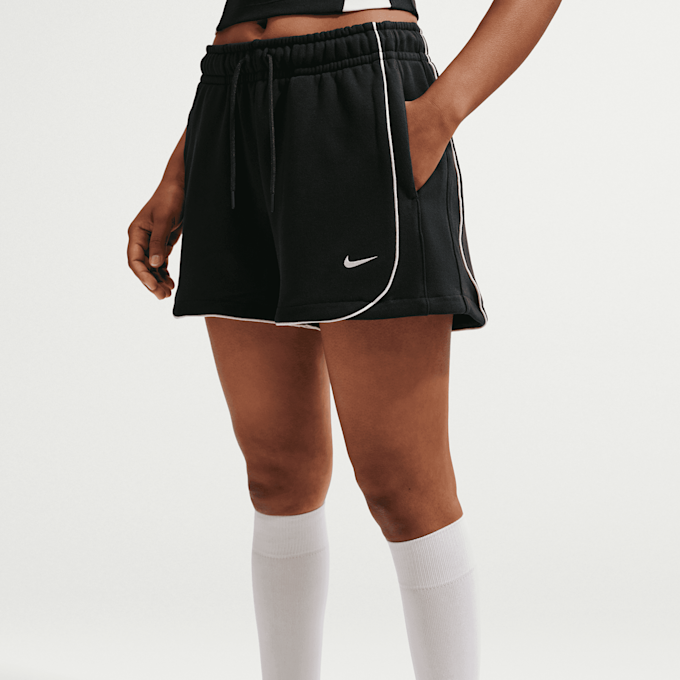 Nike   Sportswear Loose Mid-Rise 3" Fleece Shorts crna 97981 3