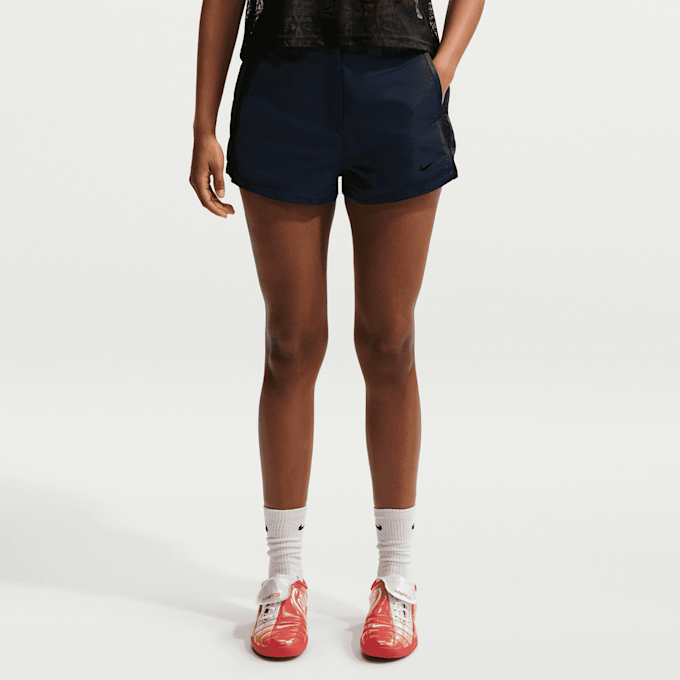 Nike   Sportswear High-Waisted 2" Shorts plava 97984 1