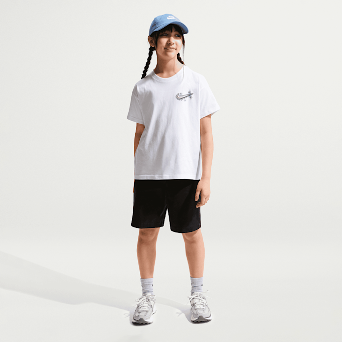 Nike   Sportswear Tee Boy Airbrush weiß 98219 5