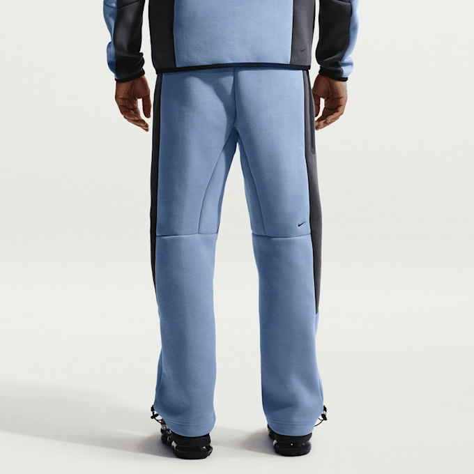 Nike   Tech Color-Block Open-Hem Fleece Pants bleu 98184 2