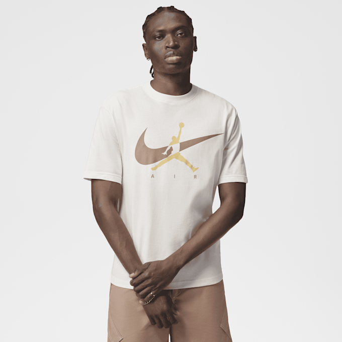 Jordan Brooklyn Jumpman T-Shirt bež 98175 1