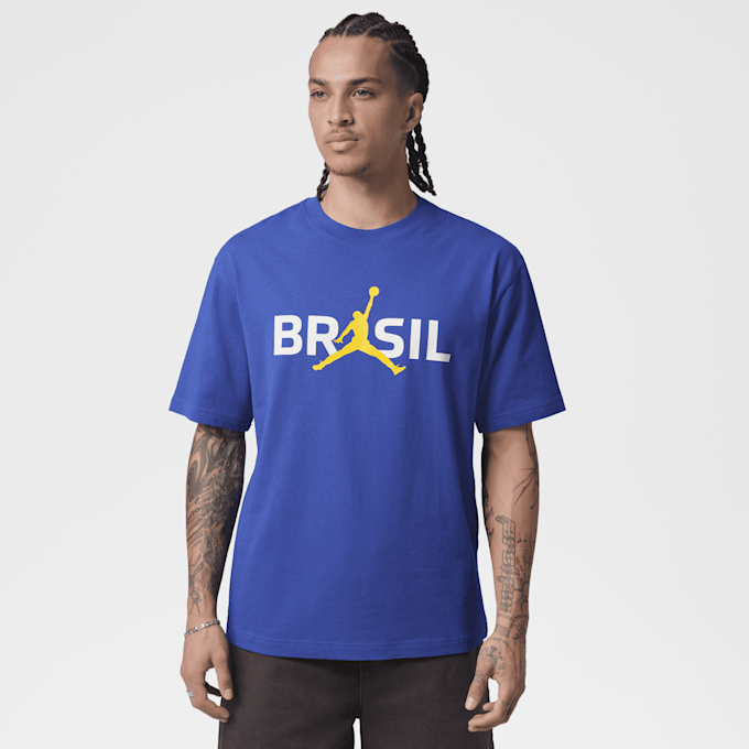 Jordan Brasil 85 T-Shirt bleu 98161 2