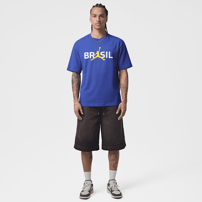 Jordan Brasil 85 T-Shirt blu 98161 4