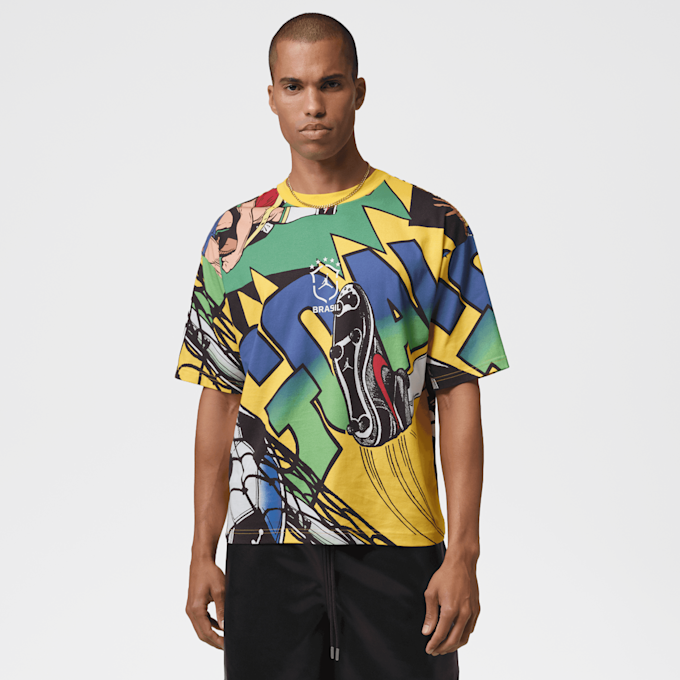 Jordan Brasil Essentials Boxy T-Shirt wielokolorowy 98166 1