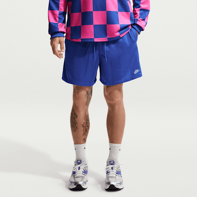 Nike   Sportswear Club Flow Shorts azul 98187 1