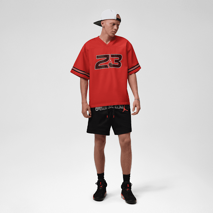 Jordan Brooklyn 7" Mesh Shorts schwarz 98170 6