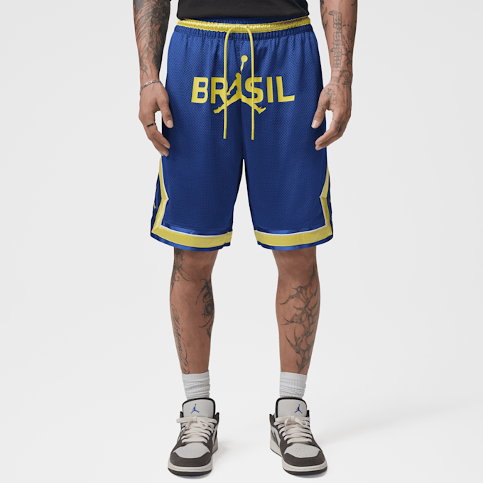 Jordan Mesh Diamond Shorts blauw 98137 1