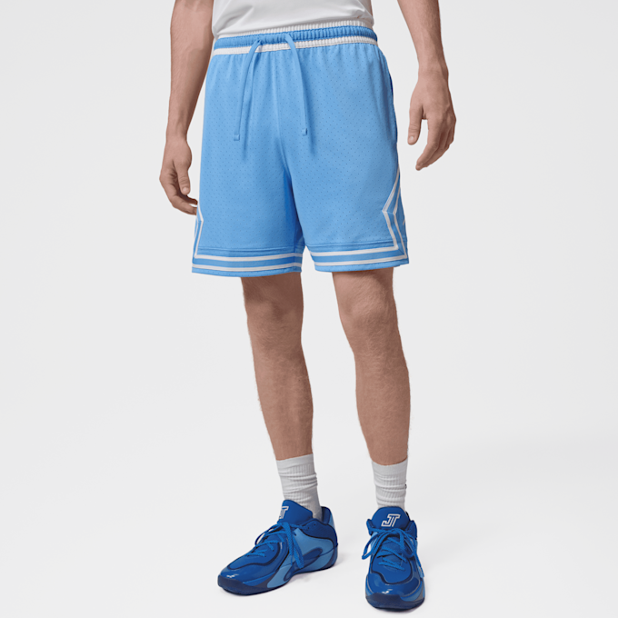 Jordan Sport Dri-FIT Mesh Diamond Shorts blauw 98134 1
