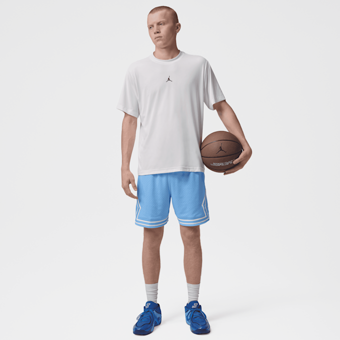 Jordan Sport Dri-FIT Mesh Diamond Shorts azul 98134 5
