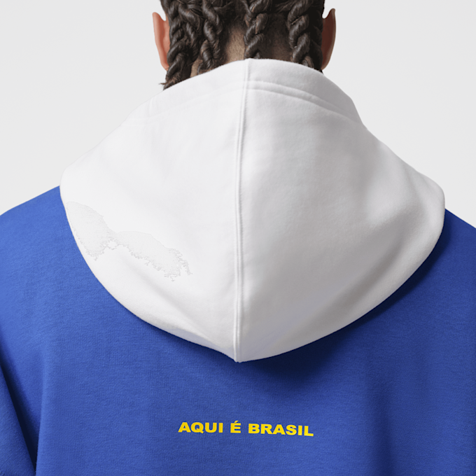 Jordan Brasil Fleece Hoodie blau 98136 5