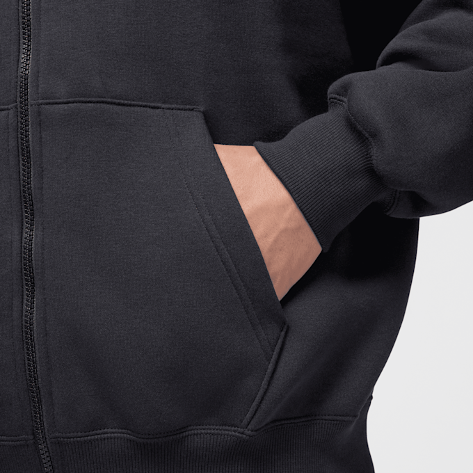 Jordan Brooklyn Fleece Oversized Full-Zip Hoodie schwarz 98151 5
