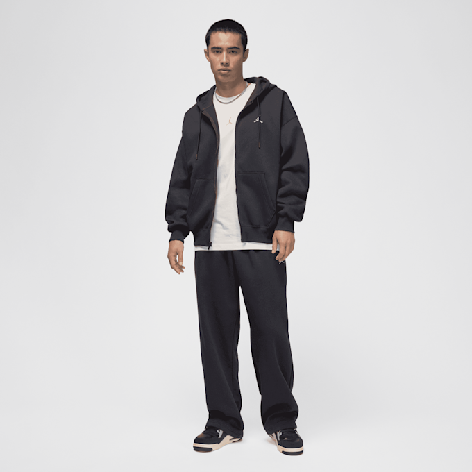 Jordan Brooklyn Fleece Oversized Full-Zip Hoodie schwarz 98151 6