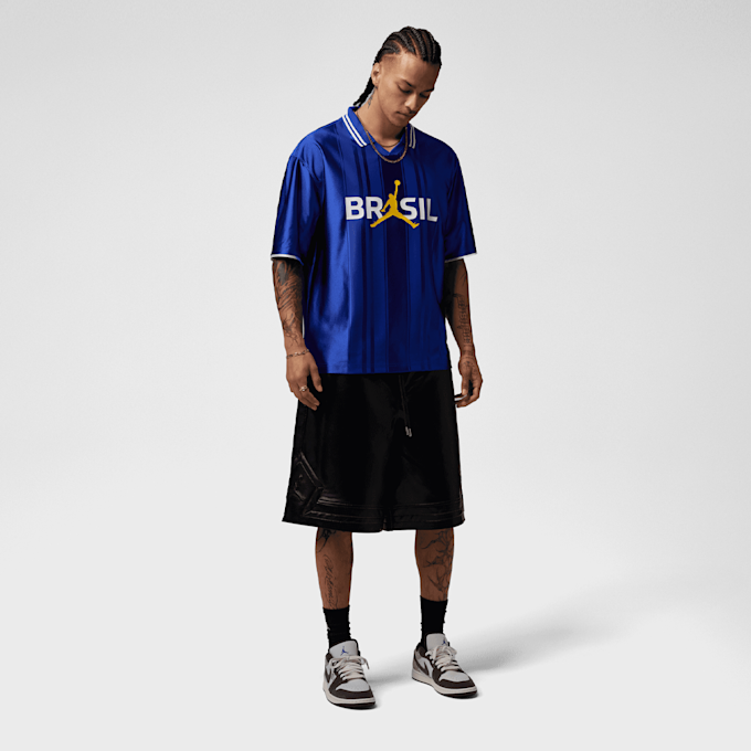 Jordan Brasil Polo blu 98146 5