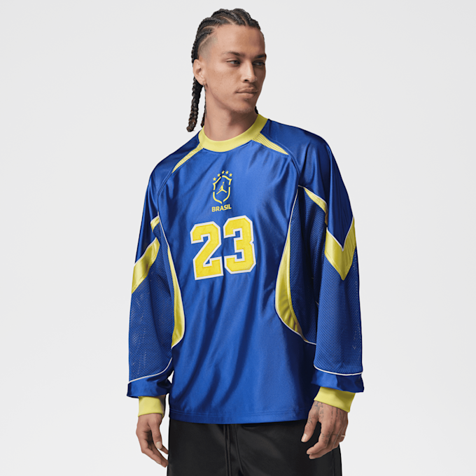 Jordan Brasil Goalie Top niebieski 98148 1