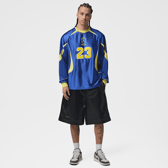 Jordan Brasil Goalie Top blauw 98148 7