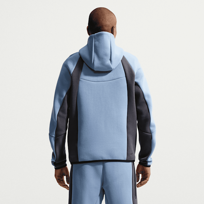 Nike   Tech Color-Block Full-Zip Fleece Windrunner Jacket blu 98205 2