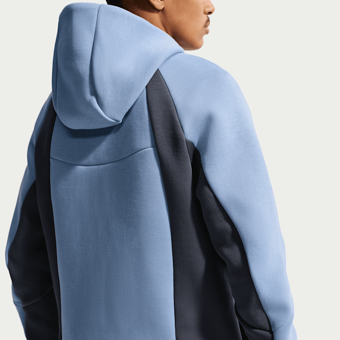 Nike   Tech Color-Block Full-Zip Fleece Windrunner Jacket azul 98205 4