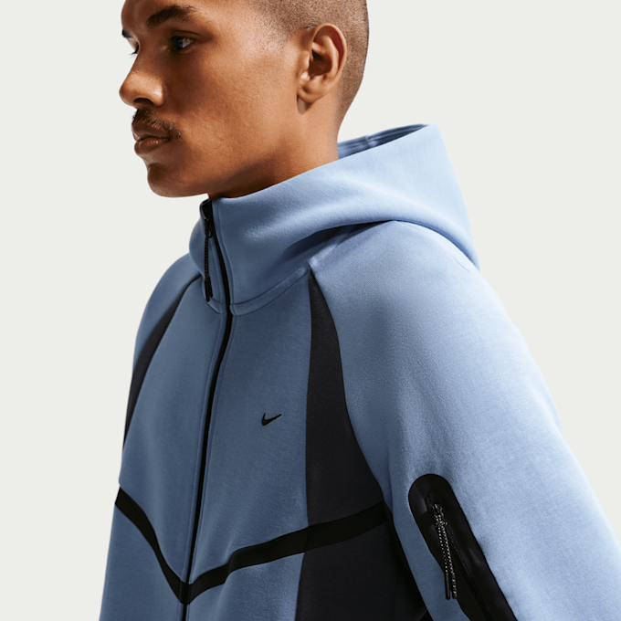 Nike   Tech Color-Block Full-Zip Fleece Windrunner Jacket azul 98205 5
