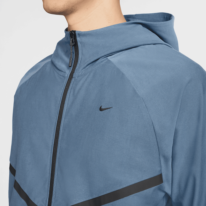 Nike   Tech Shori Knit Full-Zip Windrunner Jacket azul 98206 3