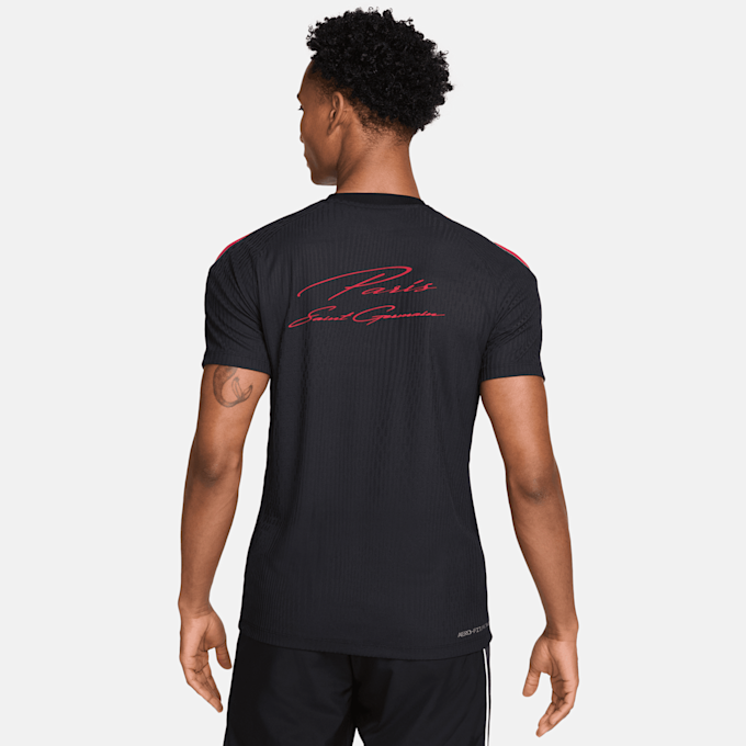 Nike   PSG Strike Soccer Dri-FIT Short-Sleeve Top preto 98312 2