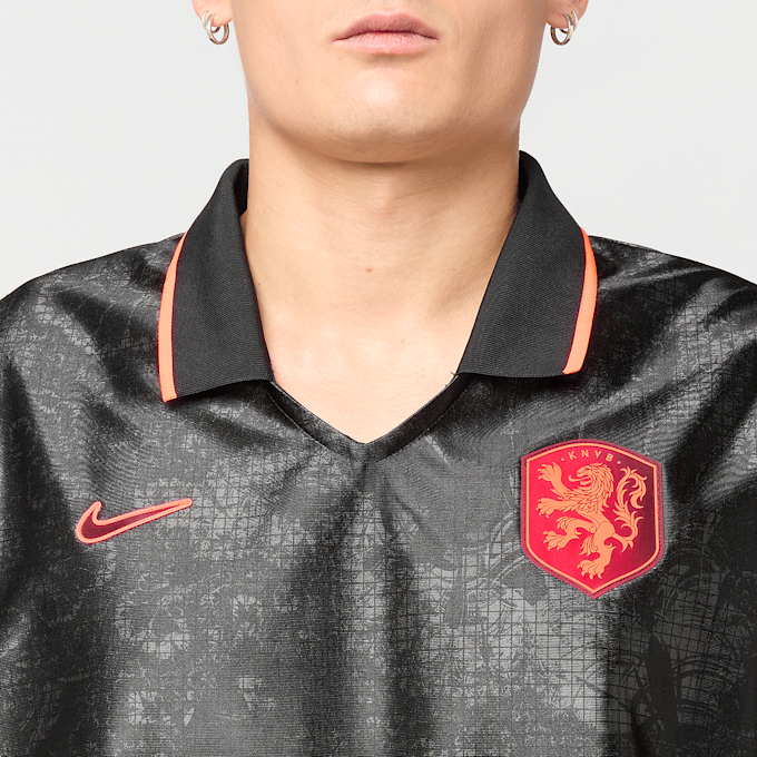Nike   Netherlands Energy Dri-FIT Short-Sleeve Soccer Top nero 98288 3