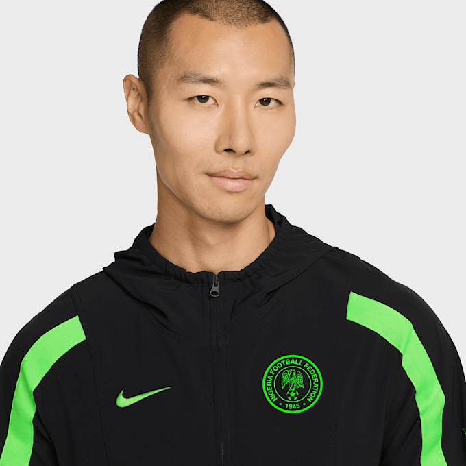 Nike   Nigeria Energy Dri-FIT Soccer Woven Jacket negro 98289 3