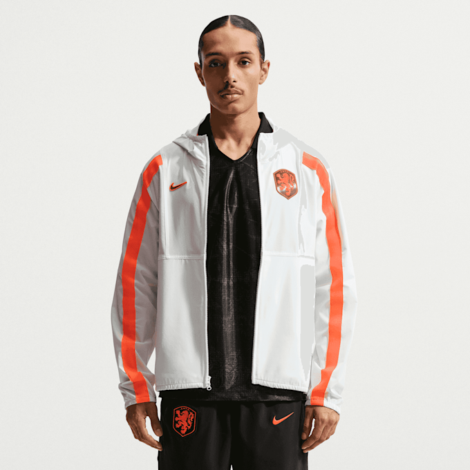 Nike   Netherlands Energy Dri-FIT Soccer Woven Jacket blanco 98295 1