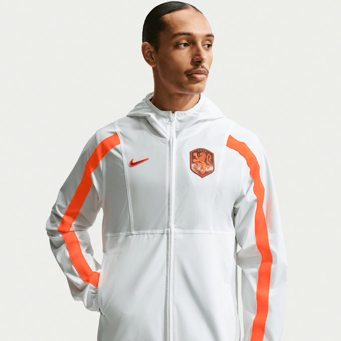 Nike   Netherlands Energy Dri-FIT Soccer Woven Jacket blanco 98295 3